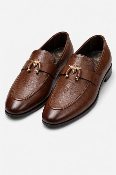 Men’s Brown Leather Formal Loafers