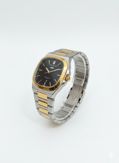 HOURSLY Two-Tone Stainless Steel Men’s Analog Watch