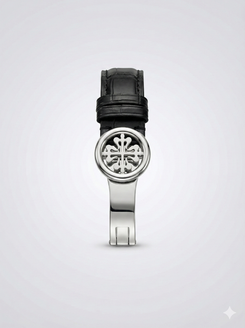 Two-Tone Men’s Analog Watch with Day and Date Display