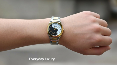 DEARNO Heritage Dual-Tone Arabic Dial Watch